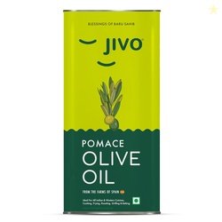 Jivo Pomace Olive Oil 5 Litre Tin for Everyday Cooking | Imported From