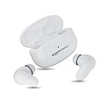 amazon basics TWS in-Ear Earbuds (P80) with Fast Charging up to 80 Hours of Playtime | Dual 12mm Driver | IPX4 Water-Resistance | Bluetooth 5.3 | Quad Mic with ENC | Touch Control (White)