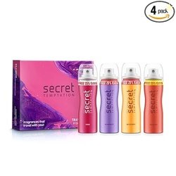 Secret Temptation Travel Pack with Pink, Romance, Mystery and Passion