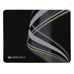 ZEBRONICS MSP-X1 Mouse Pad, for Speed and Precision Operation, Smooth