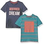 Symbol Boys Boys 100% Cotton Printed Half Sleeves T-Shirt | Age 2-7 Years