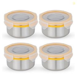 STEELLOCK Stainless Steel Airtight Container with Lid | Leakproof, BPA