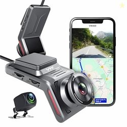 VW400 Car 4G Cloud Dash Camera | Front and Rear Camera | Live Recordin