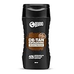 Beardo Detan Exfoliating Body Wash 200ml | 4% (Glycolic Acid, Lactic Acid & Coffee Extracts) | Gentle Exfoliating Shower Gel | Removes Tan & Body Acne | Prevents Dry, Rough, Bumpy Skin | Suitable for Men