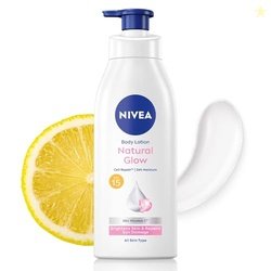 NIVEA Body Lotion Natural Glow,Cell Repair With Uva/Uvb Filters And Sp