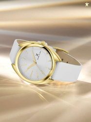 Daniel Klein Women Leather Straps Watch