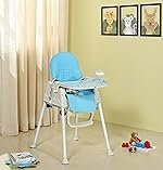 Supples 4-in-1 High Chair for Babies and Kids | Blue | Supports up to 15 Kg Weight | Detachable & Portable | Safe for Kids from 6 Months to 3 Years