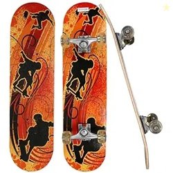 Strauss Bronx YB Lightweight Skateboard with Unique Graphics|31 X 8 In