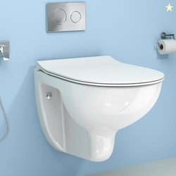 WASSMIST Commode Toilet | Western Commode For Toilet | P-Trap Outlate