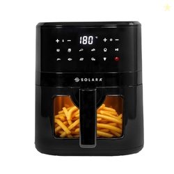 SOLARA Air Fryer For Home 4.5L with See Through Window, 10 Preset menu