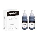 amazon basics T664 Refill Ink Bottle (Dual Pack) | Compatible with Epson L130/L360/L380/L361/L565/L210/L220/L310/L350/L355/L365/L385/L405/L455/L485 | Leak-Proof (70ml, Magenta)