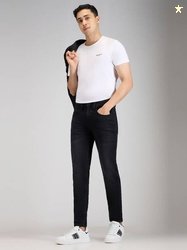 Pepe Jeans Men Slim Mid Rise Black Jeans