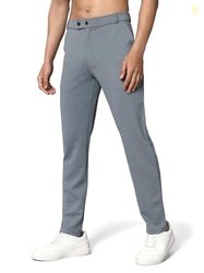 Vogaan Luxury Stretchable Casual Pants for Men | Stylish Slim Fit Men'