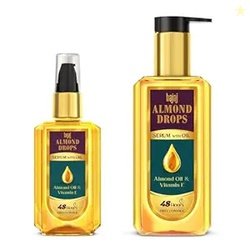 Bajaj Almond Drops Serum with Oil 100ml &50ml Combo-Provides Long Last