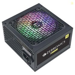 Zebronics Premium Power Supply, Long Flat Cables, Silent 120mm Fan 12V