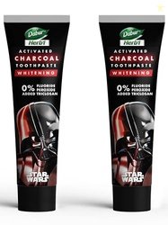 Dabur Herb'l Activated Charcoal & Mint Toothpaste - Star Wars Pack (Bl