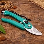 Multipurpose Gardening Scissors â Heavy Duty Garden Shears with Stainless Steel Blades and Soft Grip Handles for Pruning, Trimming, Harvesting, and Plant Care(GTK)