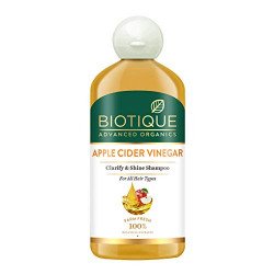 Biotique Apple Cider Vinegar Hair Shampoo, for All Hair Types, 300ml