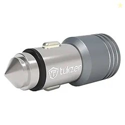 Tukzer 4.8 Amp Universal Car Mobile Charger| Dual USB Port 2.4A + 2.4A