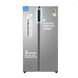 Haier 596L 3Star 2 Door Side by Side Frost Free Refrigerator|100% Conv