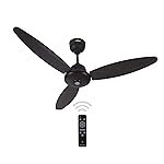 ACTIVA Gracia BLDC Ceiling Fan 1200mm â Smoke Brown, 28W Energy Saving, 3 Blade High Speed with LED Light, Silent Operation, 5 Star Rated, Remote Control, 5 Year Warranty