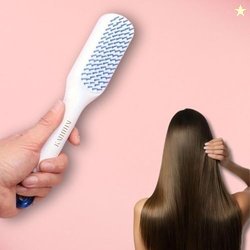 Self-Cleaning Hair Brush Comb Set for Men and Women, Comb for Curly Ha
