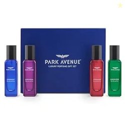 Park Avenue Luxury Perfume Gift Set for Men, 4x20 ml | Euphoria, Conqu