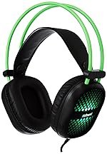 Tukzer Airsound Gaming Headset for Ps4 Pc Xbox One Ps5 Controller,Noise Cancelling Over-Ear Headphones with Mic,Bass Suound,Soft Memory Earmuffs for Laptop Mac Nintendo NES Game (Alpha7)-Black