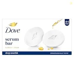 Dove Serum Bar | with Nutrient Serum | Deep Nourish | 625g (125g x 5)