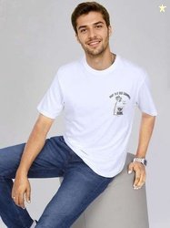 Lee Men Oversized Printed T-Shirt