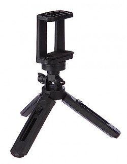 Amazon Basics Portable & Flexible Mini Tripod with Mobile Holder & 360