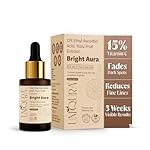 15% Vitamin C Serum for Glowing Skin 30 ml | Targets Dark Spots, Pigmentation, Acne Marks & Uneven Tone | With 2.5% Ferulic Acid, Vitamin E, 2% Niacinamide & 0.5% Salicylic | For Oily, Dry, Combination & Sensitive Skin for Men & Women