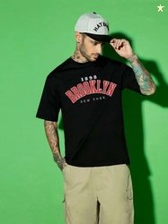 The Dry State Men Printed Cotton T-shirt