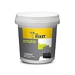 DR. FIXIT BITUFIX, Below Ground Waterproofing – 5 KG, for Damp Proofing course like Footing, Masonry Wall, Neck Columns, and Plinth Beam & DPC. Resist Salt Attacks.