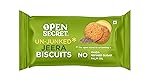 Open Secret Jeera Biscuit Cookies | Protein & Fiber Packed | Healthy Snacks | No Added Maida No Refined Sugar No Palm Oil | Unjunked Biscuit | 40G – Pack of 6