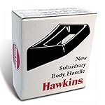Hawkins Plastic Subsidiary Body Handle For 3.5 Litre To 12 Litre Hawkins Pressure Cookers, Black, Standard (B11-05), 12 Liter