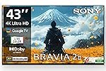 Sony 108 cm (43 inches) BRAVIA 2M2 Series 4K Ultra HD Smart LED Google TV K-43S22BM2