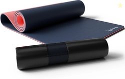 Lifelong Dual Color TPE Material Yoga Mat for Women & Men Pink 6 ...mo