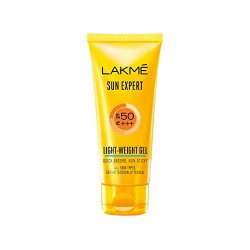 LAKM Sun Expert SPF 50 PA+++ Gel Sunscreen, Niacinamide | Water-Light|