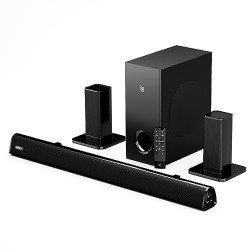 GOVO GOSURROUND 945 | 120W Sound bar, 5.1 Channel Home Theatre with Me