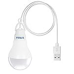 FEDUS USB Bulb for Power Bank – Portable LED Light for Mobile Lamp, Mini Night Light for Power Bank