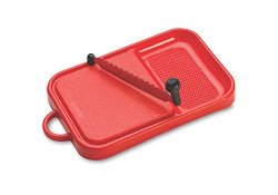 Crystal Plastic Cut 3-in-1 Chop N Wash, Multicolour