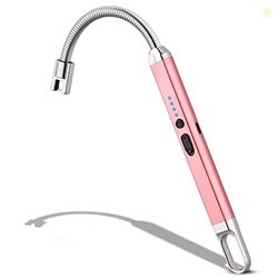 MEIRUBY Rechargeable Electric Gas Lighter | 360 Flexible Neck Arc Plas