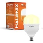 Halonix Jumbo 40W Higher Wattage Yellow Led Bulb | Warm White Led Bulb | Base- B22 | Energy Efficient | Surge Protection | Pack of 1
