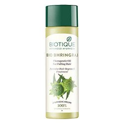 Biotique Bio Bhringraj Therapeutic Hair Oil for Falling Hair | Intensi