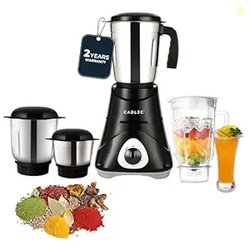 Cadlec MixWell 4 Jar 750 Watt Mixer Grinder | High-Power Juicer, Blend