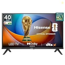 Hisense 100 cm (40 Inches) FHD Smart TV | HDR10 | 4K AI Upscaler | 20W