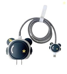 Meyaar Compatible with Apple iPhone Charger Case Cover | Silicon Charg