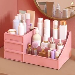 KLYRA Makeup Organizer Stand Desk Storage Dressing Table Organiser Cos