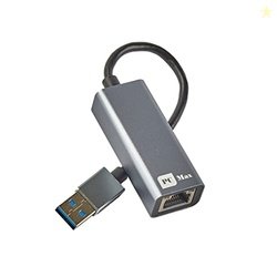 PC MAX - USB to RJ45 Gigabit Ethernet Network Adapter/RJ45 LAN Wired A